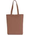KI3213 Kimood Washed Cotton Tote Bag Washed Russet colour image